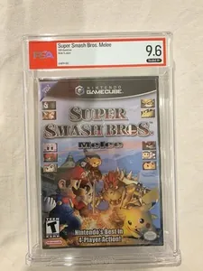 Rare Super Smash Bros Melee Nintendo GameCube Sealed 1st Print Japan