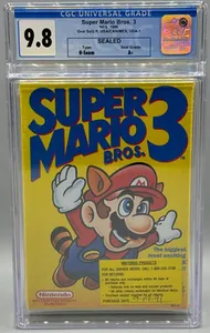 Super Mario Bros 3 Nintendo NES Oval SOQ Sealed New
