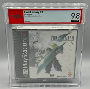 Final Fantasy VII 7 Sony PlayStation PS1 First Print Sealed New