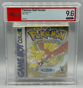 Pokemon Gold Nintendo Game Boy Color New Sealed