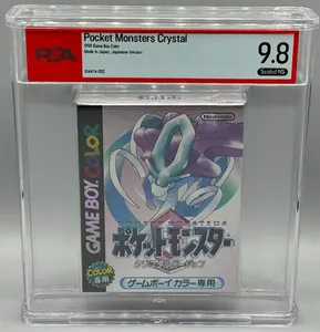 Pokemon Crystal Version Nintendo Game Boy Color JP Ver Unopened