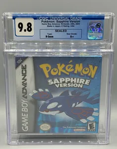Pokemon Sapphire Version Nintendo Game Boy Advance Sealed