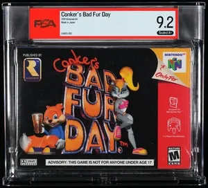 Conker's Bad Fur Day - Nintendo 64 (N64) Factory Sealed - GRADED WATA