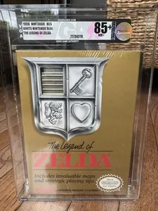 The Legend of Zelda, Nintendo NES, Oval Seal, Sealed,