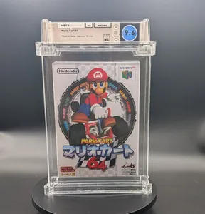 POP 1 N64 MARIO KART 64 JAPAN Nintendo N64