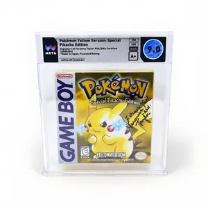 Pokémon Yellow Pikachu Edition - SIGNED 1st Print - 9.0 A+ WATA PSA (G