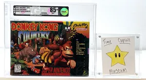 Donkey Kong Country DK Super Nintendo SNES New 1994 Sealed VGA Graded 